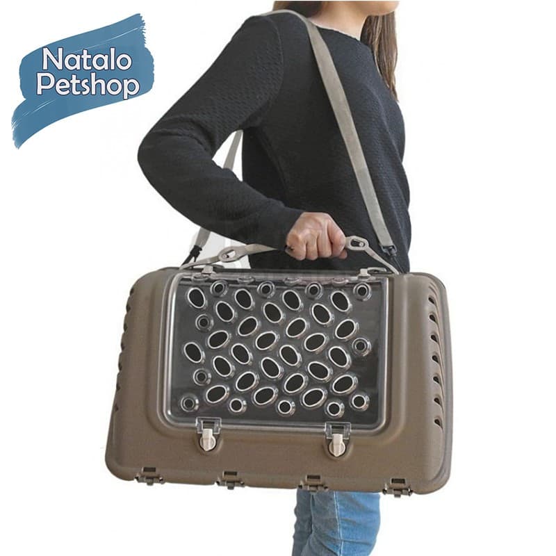 Pet Cargo Transportini with Shoulder Strap P Bag/Carrier/Kandang — gambar 1