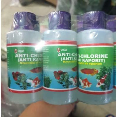 Anti Kaporit/Chlorine Air Aquarium/Kolam - gambar 1