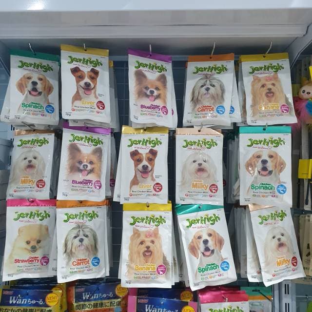 Jerhigh 70g Snack Anjing/Real Chicken Meat/Jajanan/Cemilan — gambar 1
