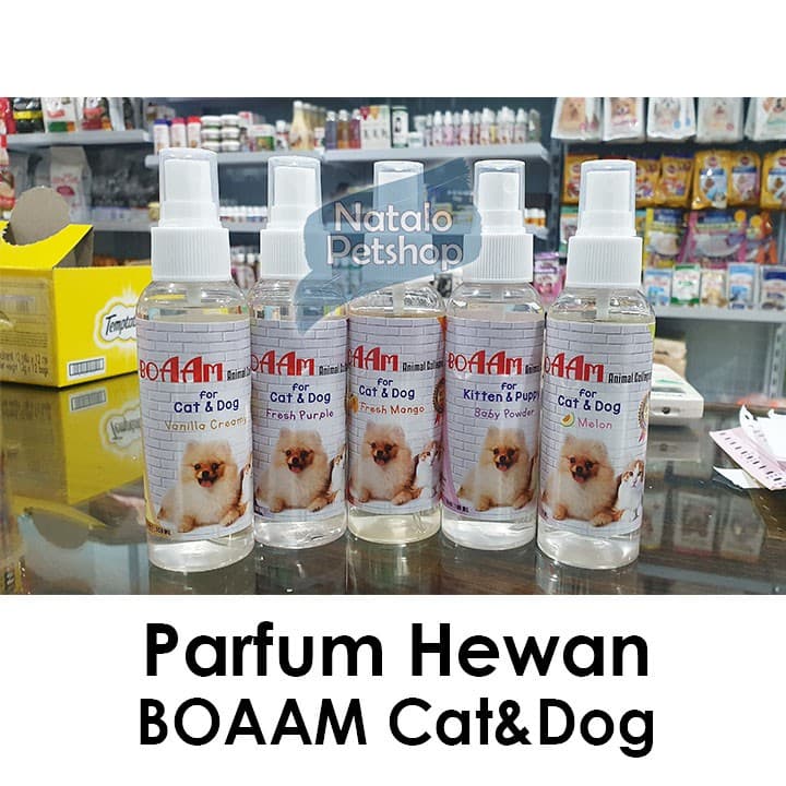 Boaam Parfum 100ml Kucing/Anjing/Kelinci/Hewan Harum — gambar 1