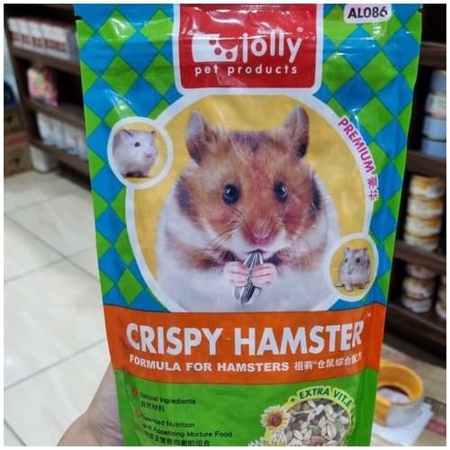 Jolly Crispy Makanan Hamster Food 500g Premium — gambar 1