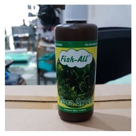 Fish-ALL Flora Green - Fish All Pupuk Cair Tanaman Air 100ML - gambar 1