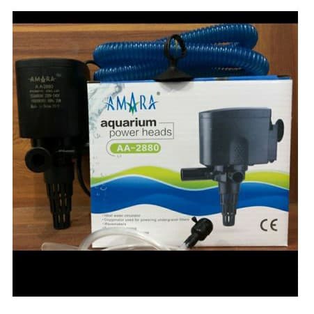 AMARA 2880 Pompa Air Celup Aquarium Kolam Hidroponik - gambar 1