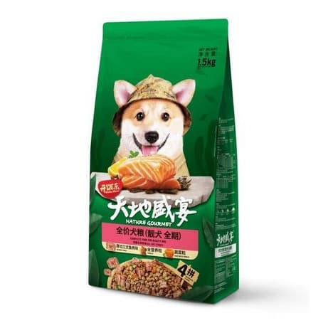 Kitchen Flavor Dog Beauty Coat Salmon 10kg — gambar 1