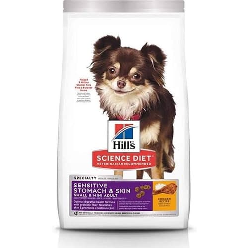 Science Diet Hill's Adult Dog Small Mini Sensitive Stomach Skin 1.8kg — gambar 1