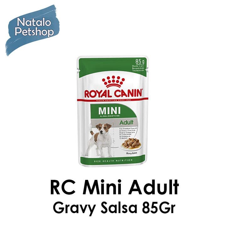 Royal Canin Mini Adult 85g Sachet/Pouch — gambar 1