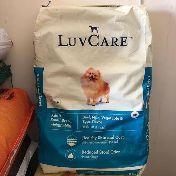 Luv Care Small Breed Adult Beef 9kg Makanan Anjing Dog Food — gambar 1