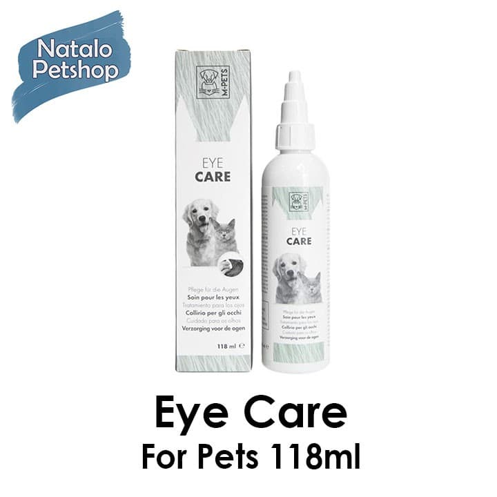 M-PETS EYE CARE 118ML Dog and Cat/Kucing/Anjing/Perawatan Mata - gambar 1