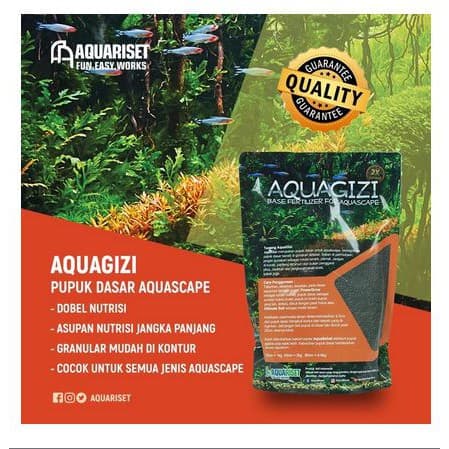 Pupuk Dasar Aqua Gizi 1KG AquaGizi Pupuk Aquascape - gambar 1