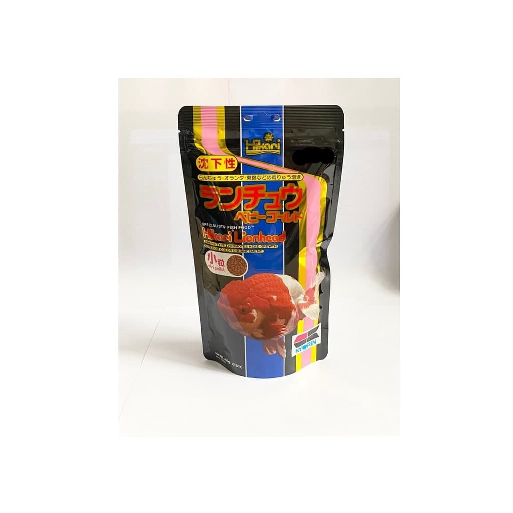 Hikari Lion Head 350g Sinking/Size Mini Pelet Makanan Ikan Hias Koki — gambar 1