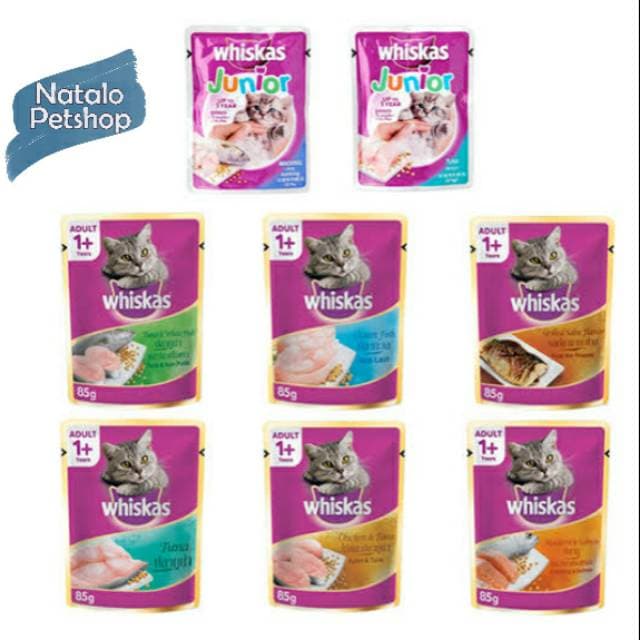 Whiskas Pouch 80g — gambar 1