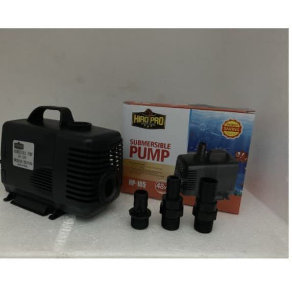 Hiro Pro HP 105 Mesin Pompa Aquarium Hidroponik Aquascape - gambar 1