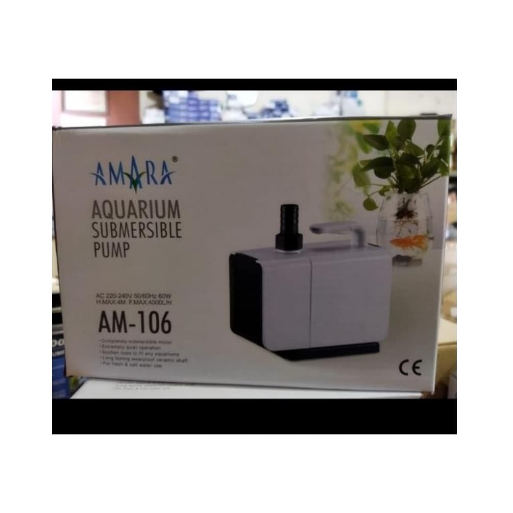 Amara AM 106 Aquarium Submersible Pump — gambar 1