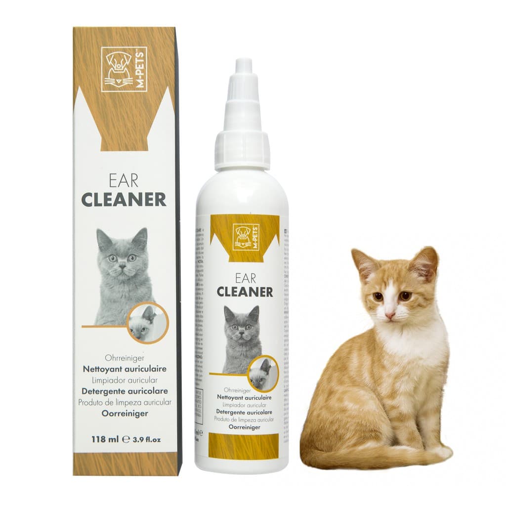 M-Pets Ear Cleaner Cat 118ml Pembersih Telinga/Kuping Kucing — gambar 1