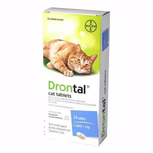 Drontal cat per tablet 4kg — gambar 1