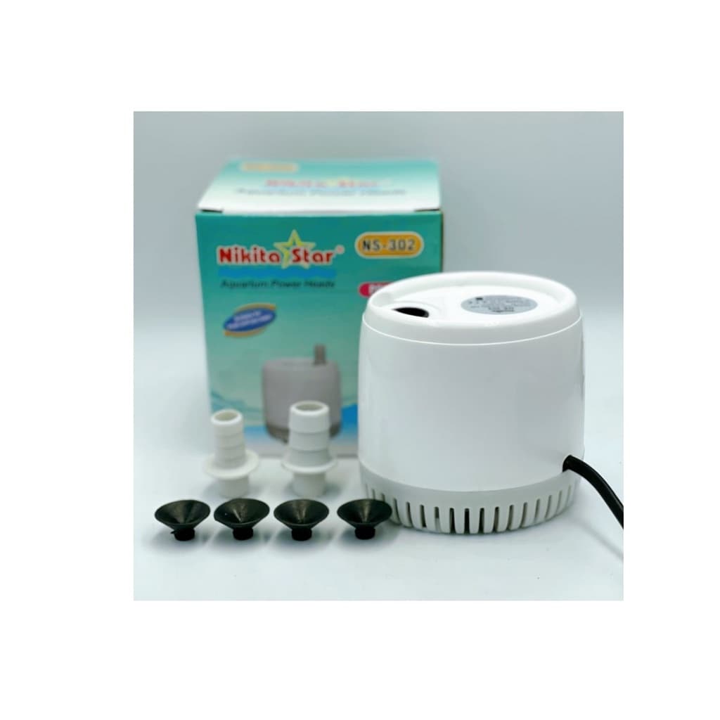 Nikita Star NS302 NS 302 Mesin Pompa Air Aquarium Kolam Hidroponik - gambar 1