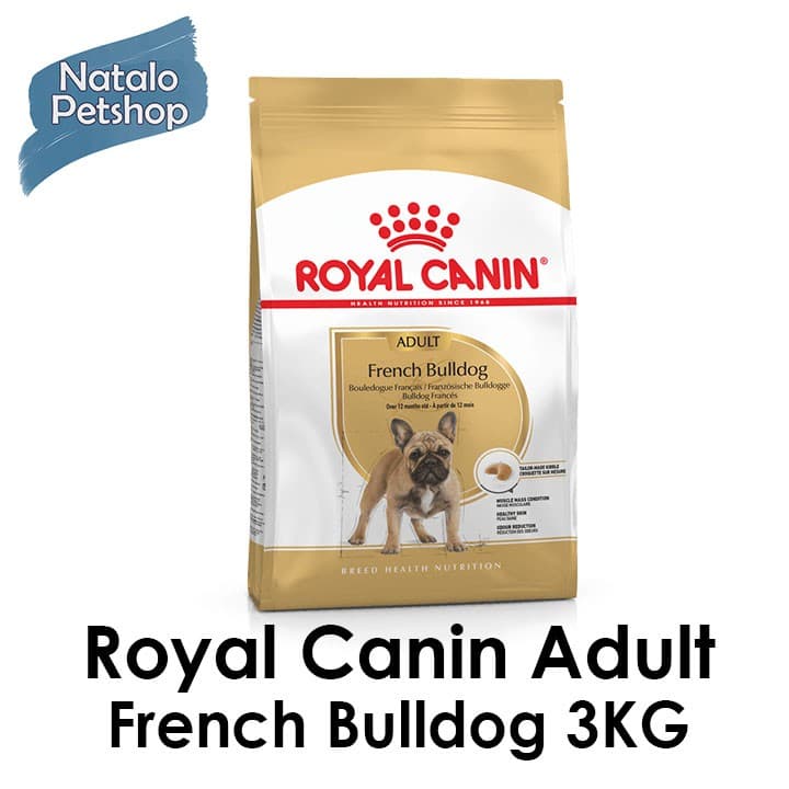 Royal Canin French Bulldog Adult 3kg Dog Food — gambar 1