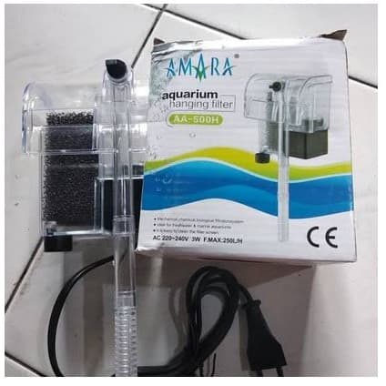 AMARA AA 500H Hanging/Hang On/Filter Gantung Aquascape/Aquarium - gambar 1