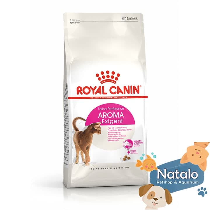 Royal Canin Aroma Exigent 400g Aromatic Makanan Kucing Cat Food — gambar 1