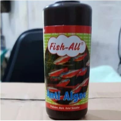 Fish-ALL Anti Algae - Fish All Anti Lumut Aquarium 100ML - gambar 1