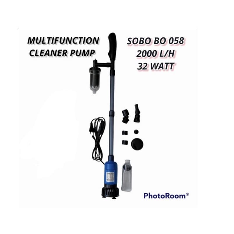 SOBO BO 058 ORIGINAL VACUM UNDERGRAVEL Cleaner Aquarium Aquascape - gambar 1