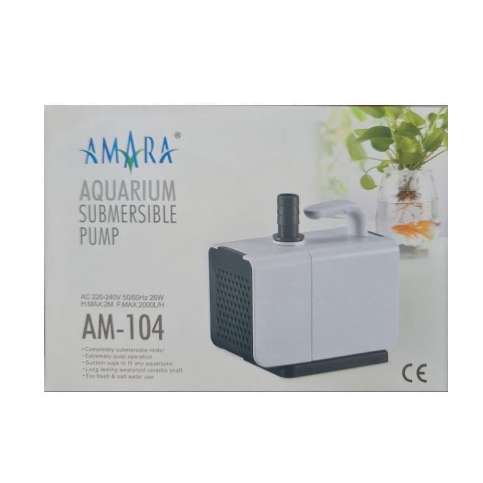 Amara AM 104 Aquarium Submersible Pump — gambar 1