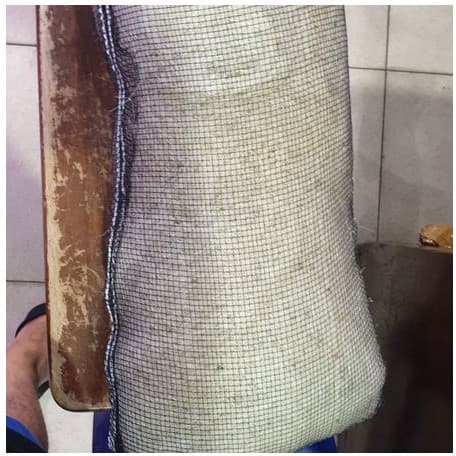 Jaring Bekas/Media Filter/Saringan Kolam Ikan +-700g — gambar 1