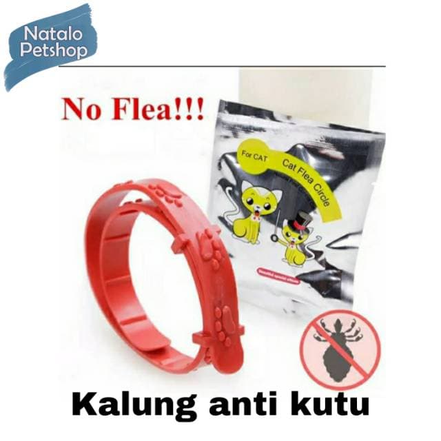 Kalung anti Kutu untuk Kucing / Anjing Kecil / Hewan Flea & Tick Collar - gambar 1