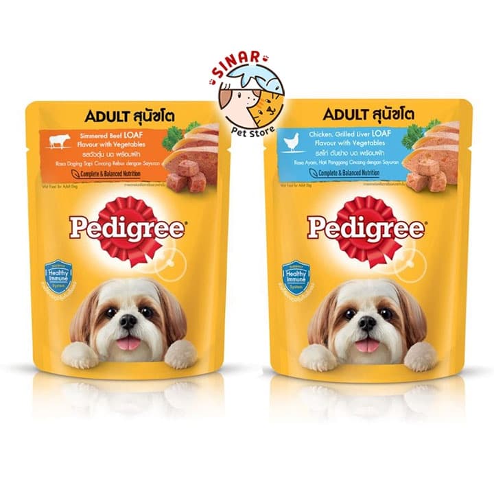 Pedigree Pouch Adult 80g — gambar 1