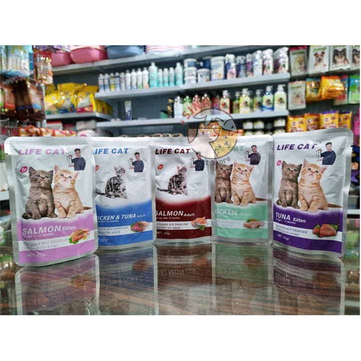 Life Cat Pouch 85g (Per 1pcs) — gambar 1