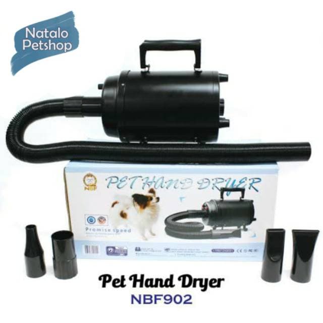 Pet Hand Dryer Nbf 902 Blower/Hair Dryer/Pengering Rambut Bulu — gambar 1