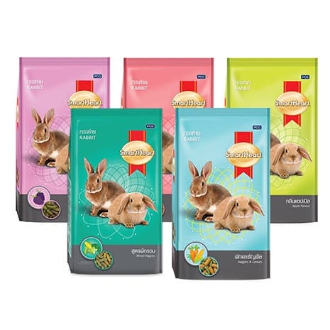 SmartHeart Rabbit 1kg Makanan Kelinci Bunny Smart Heart Pakan — gambar 1