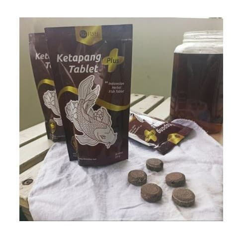 SG Fish - Ketapang Tablet Plus / Mineral Tablet With Ekstrak Ketapang - gambar 1