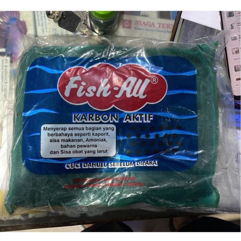 Magic Karbon/Karbon Aktif 800g Filter Aquarium Kolam Penjernih Air — gambar 1