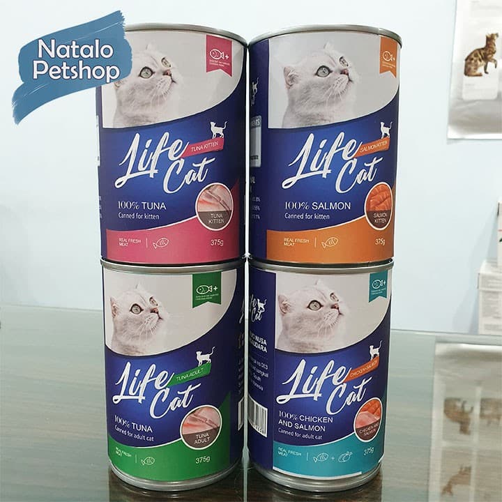 Life Cat Kaleng 400g (Per 1pcs) — gambar 1