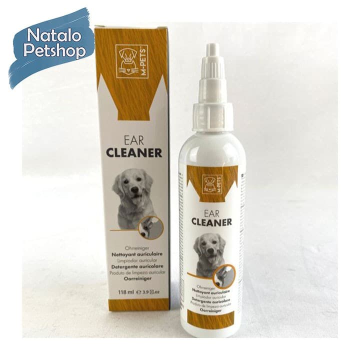 M-pets Dog Ear Cleaner 118ml — gambar 1