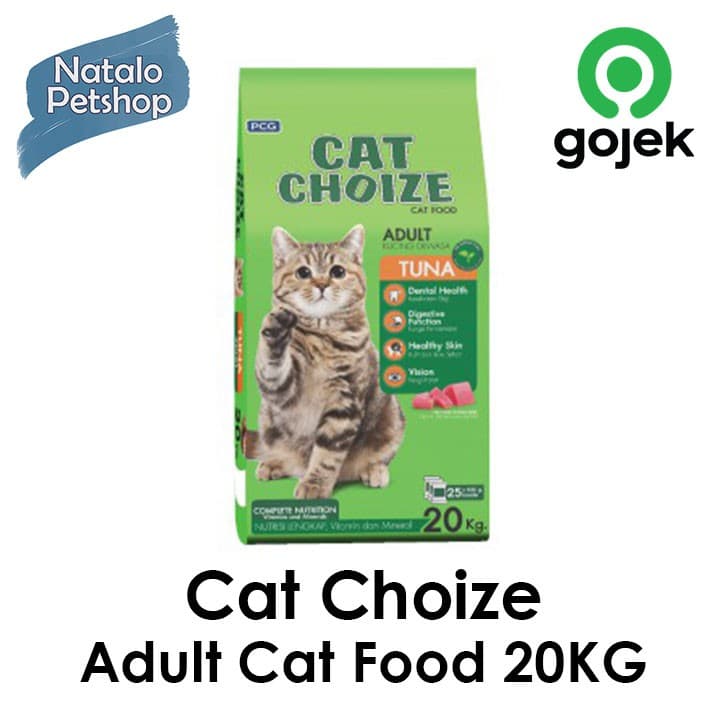 Cat Choize Adult Tuna Cat Food 20kg Gojek Only — gambar 1