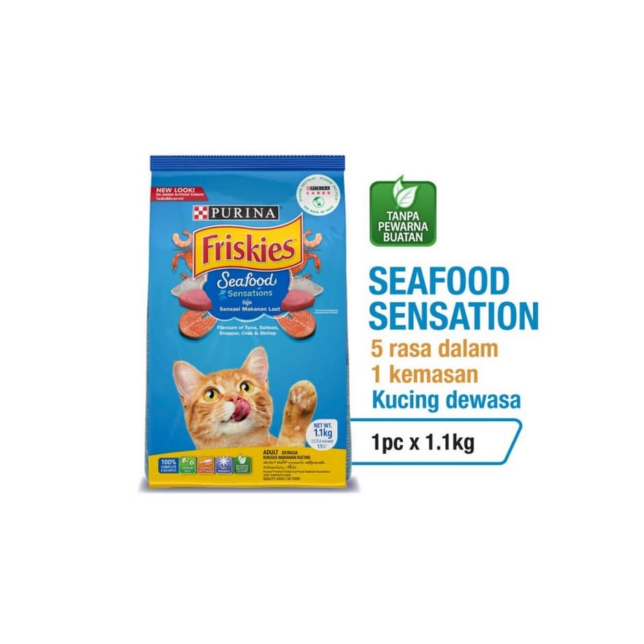 Friskies Cat Food 1kg — gambar 1