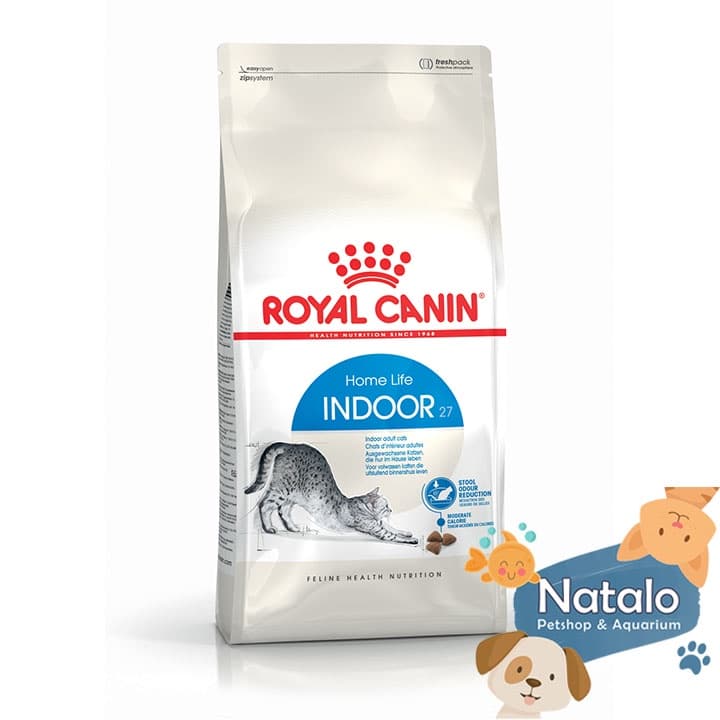 Royal Canin Indoor 27 400g Makanan Kucing Dry Cat Food Dalam Rumah — gambar 1
