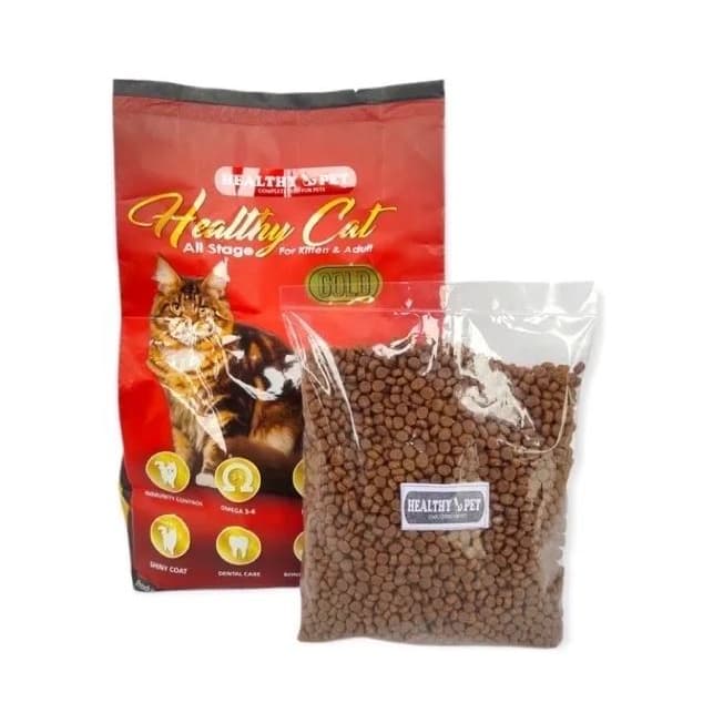 Healthy Pet Gold 500g All Life Stages Kitten Adult Cat Makanan Kucing — gambar 1