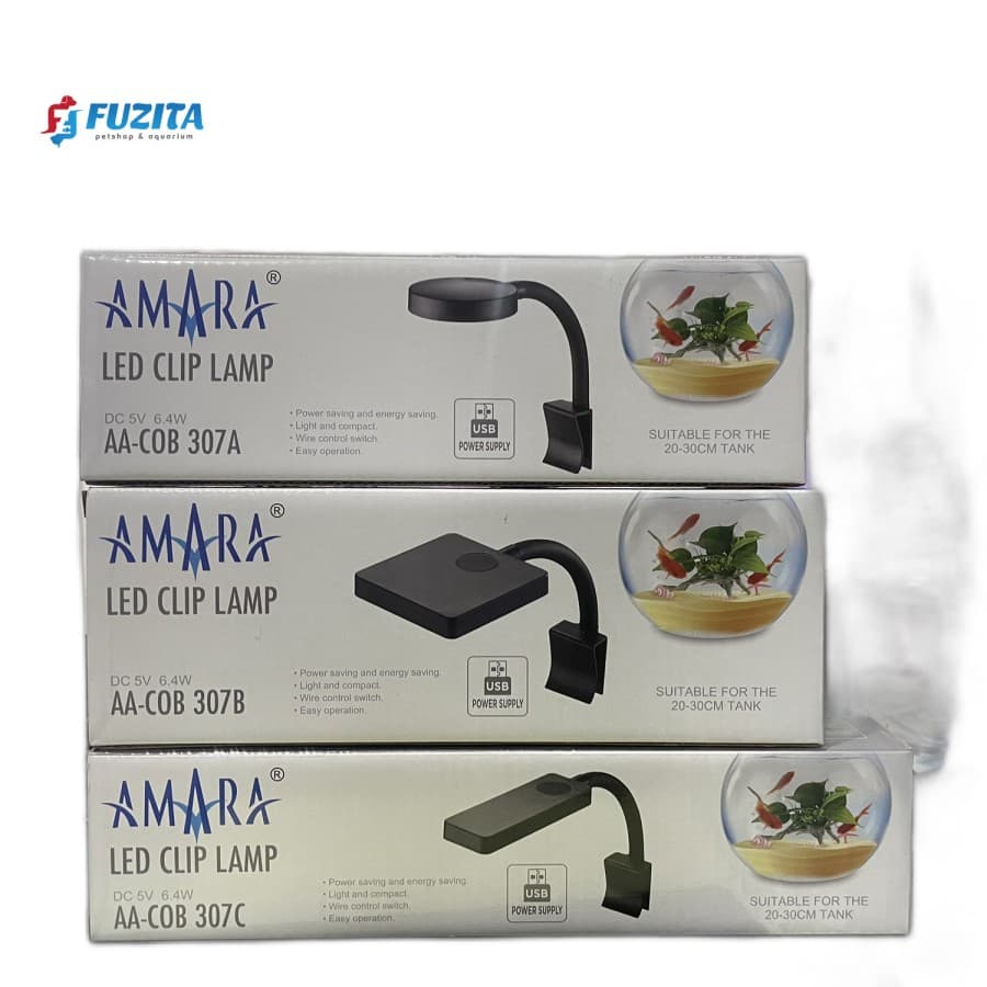Amara LED Clip Lamp COB — gambar 1