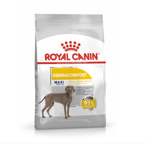Royal Canin Maxi Dermacomfort 3KG Makanan Anjing Dry Dog Food - gambar 1