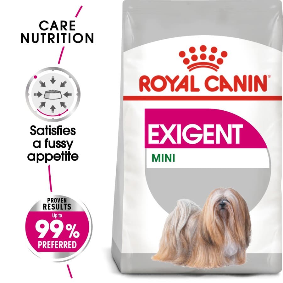Royal Canin Mini Exigent Makanan Anjing Dewasa Kering 3kg — gambar 1