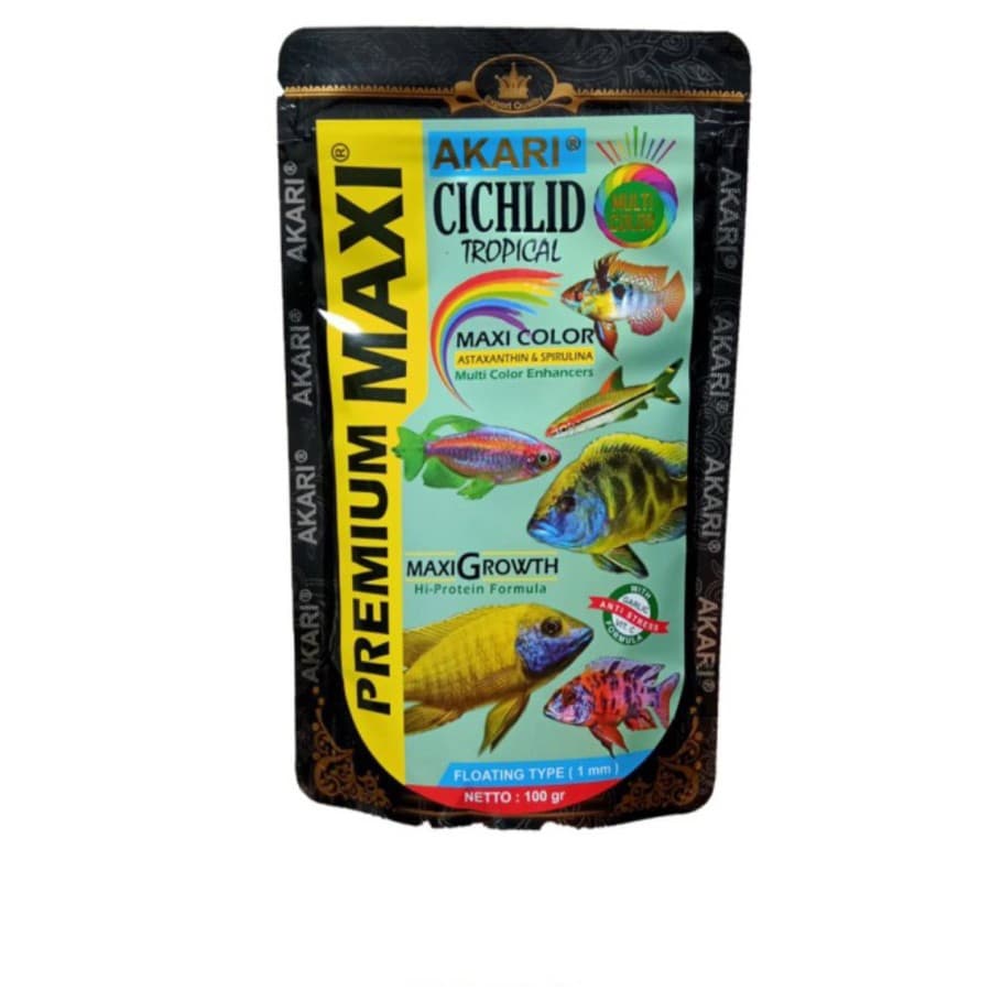 Akari Cichlid Tropical Maxi Color 100g — gambar 1