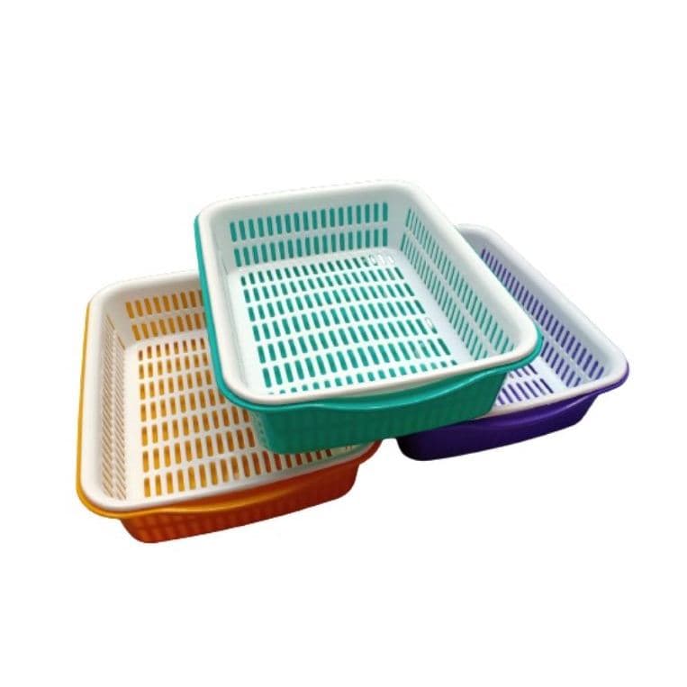 Litter Box + Saringan Bak Pasir Kucing Set Cat Soya Wood Pellet — gambar 1