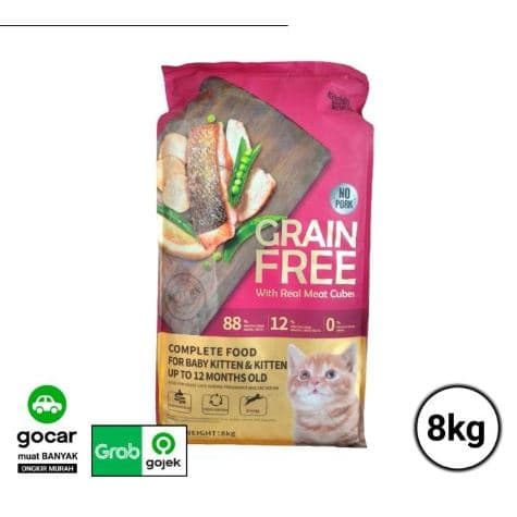 Kitchen Flavor Baby Cat and Kitten Food 8kg — gambar 1