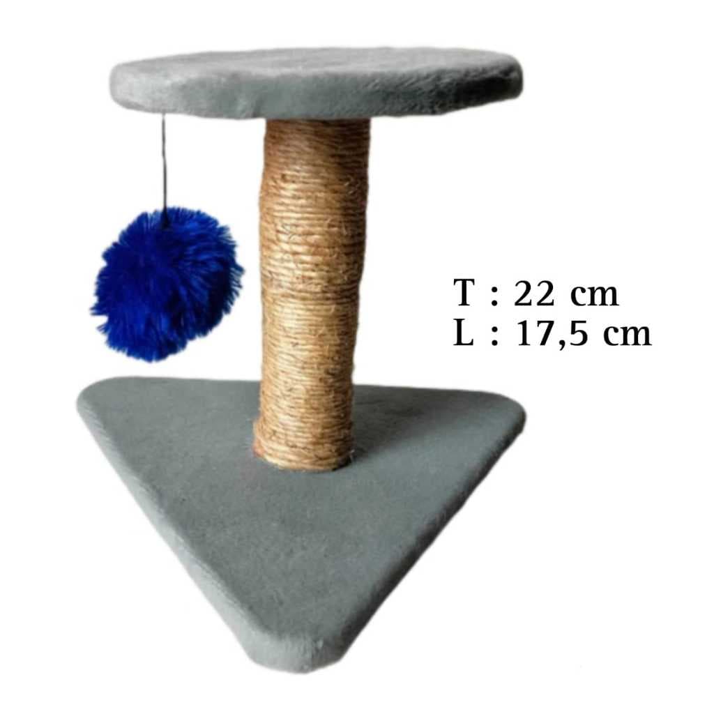 Cat Tower Lokal 28 Papan Garuk Mainan Kucing Toy Scratcher Garukan — gambar 1