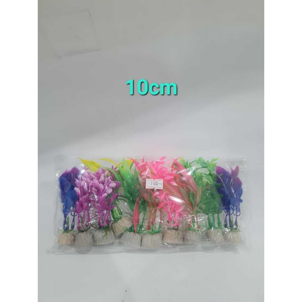 Bunga/Tanaman Plastik 10cm — gambar 1