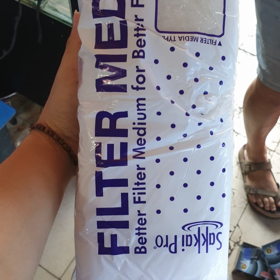 Kapas Filter/Media/Busa 4Lapis Aquarium 4 Lapis - gambar 1