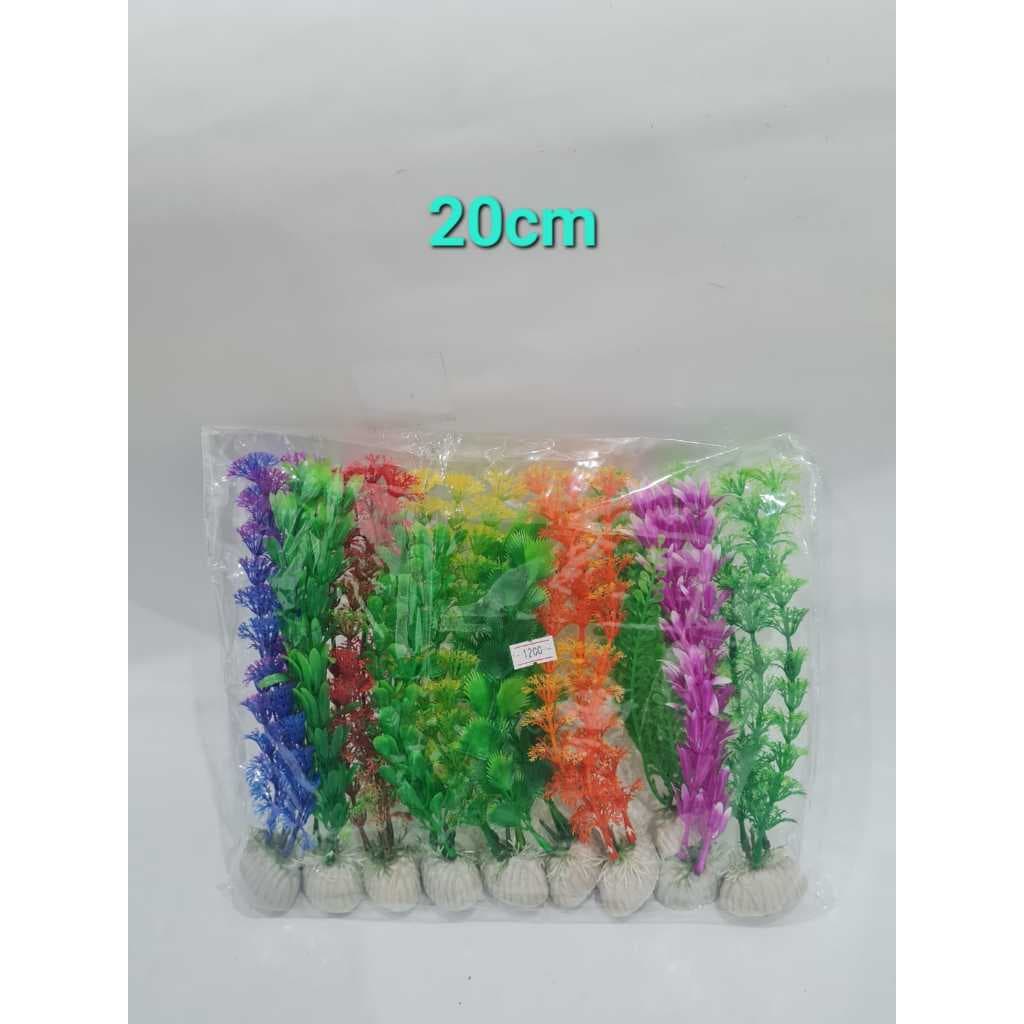 Bunga/Tanaman Plastik 20cm — gambar 1
